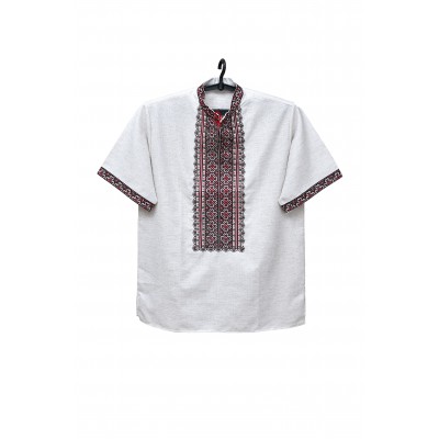 Embroidered shirt "Red Moss"